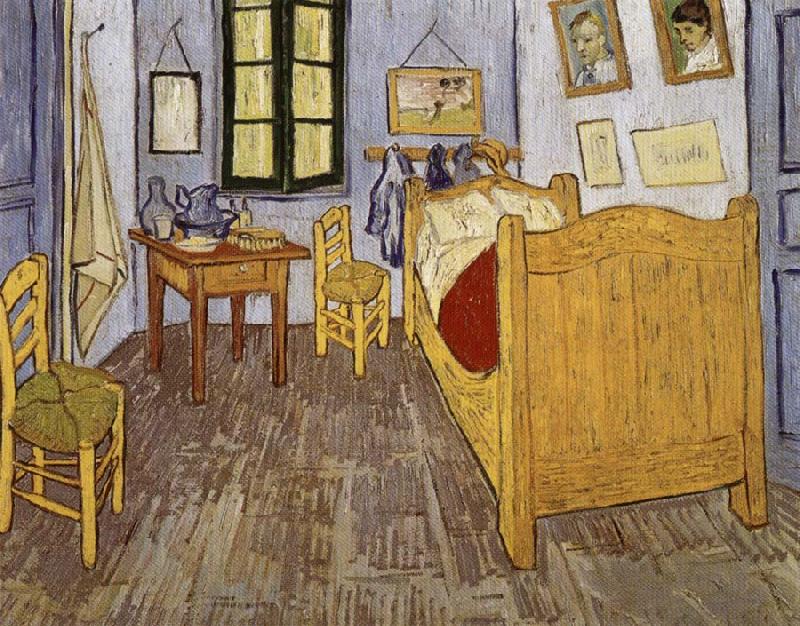 Vincent Van Gogh The Artist's Room in Arles Norge oil painting art